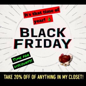 Black Friday Sale! 20% off!